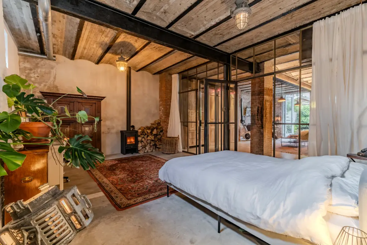 A Former Sawmill Converted into a Raw, Industrial Home 30 former-sawmill-turned-raw-industrial-home-netherlands