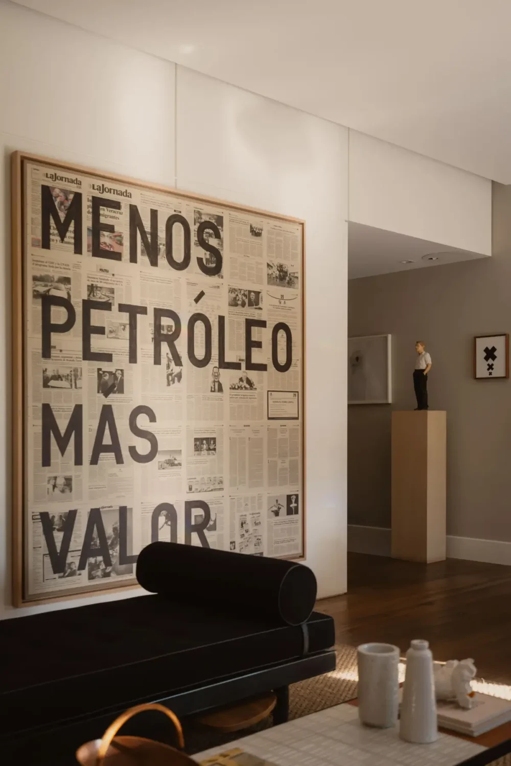 Bespoke Storage and Layered Textiles in a Warm Mexico City Apartment 5 layered-book-filled-apartment-mexico-city-nordroom