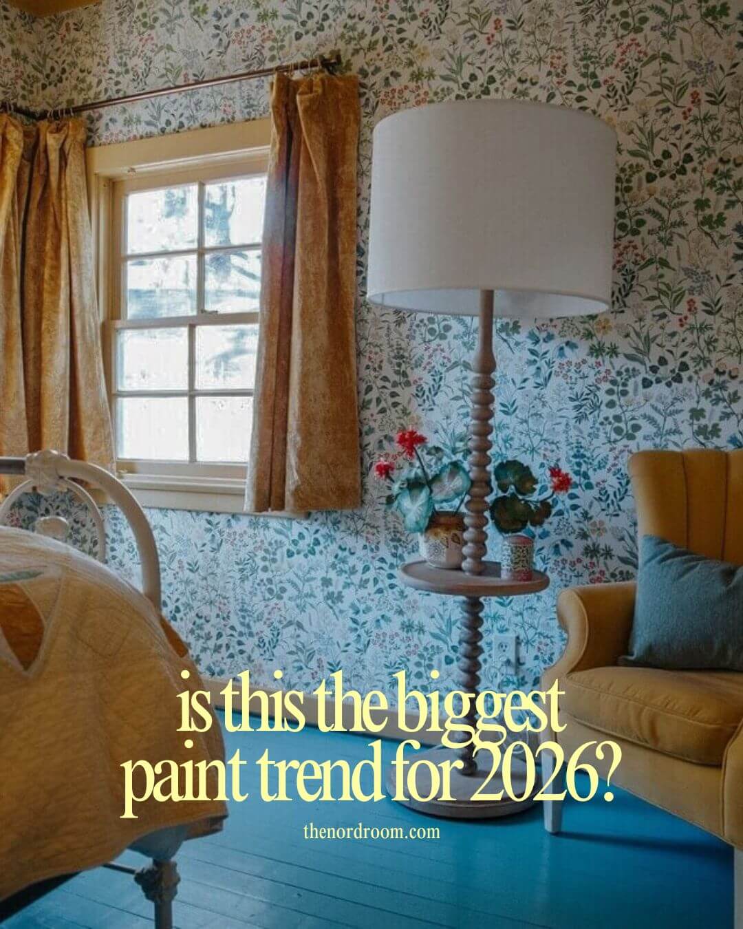 A Colored Sixth Wall May Be The Biggest Paint Trend in 2026 26 paint trend 2026 colored floors nordroom A Colored Sixth Wall May Be The Biggest Paint Trend in 2026