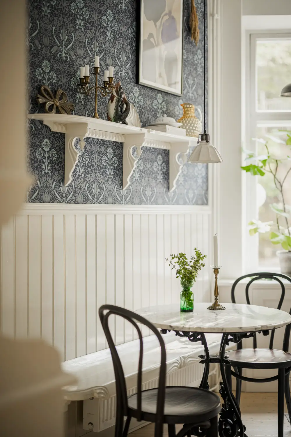 Large Windows, Period Character, and a Charming Kitchen in a Swedish Apartment 12 period-features-thoughtful-updates-scandinavian-apartment-nordroom