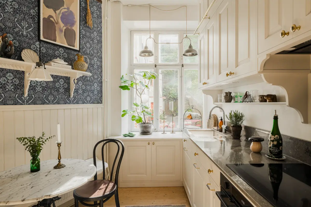 Large Windows, Period Character, and a Charming Kitchen in a Swedish Apartment 17 period-features-thoughtful-updates-scandinavian-apartment-nordroom