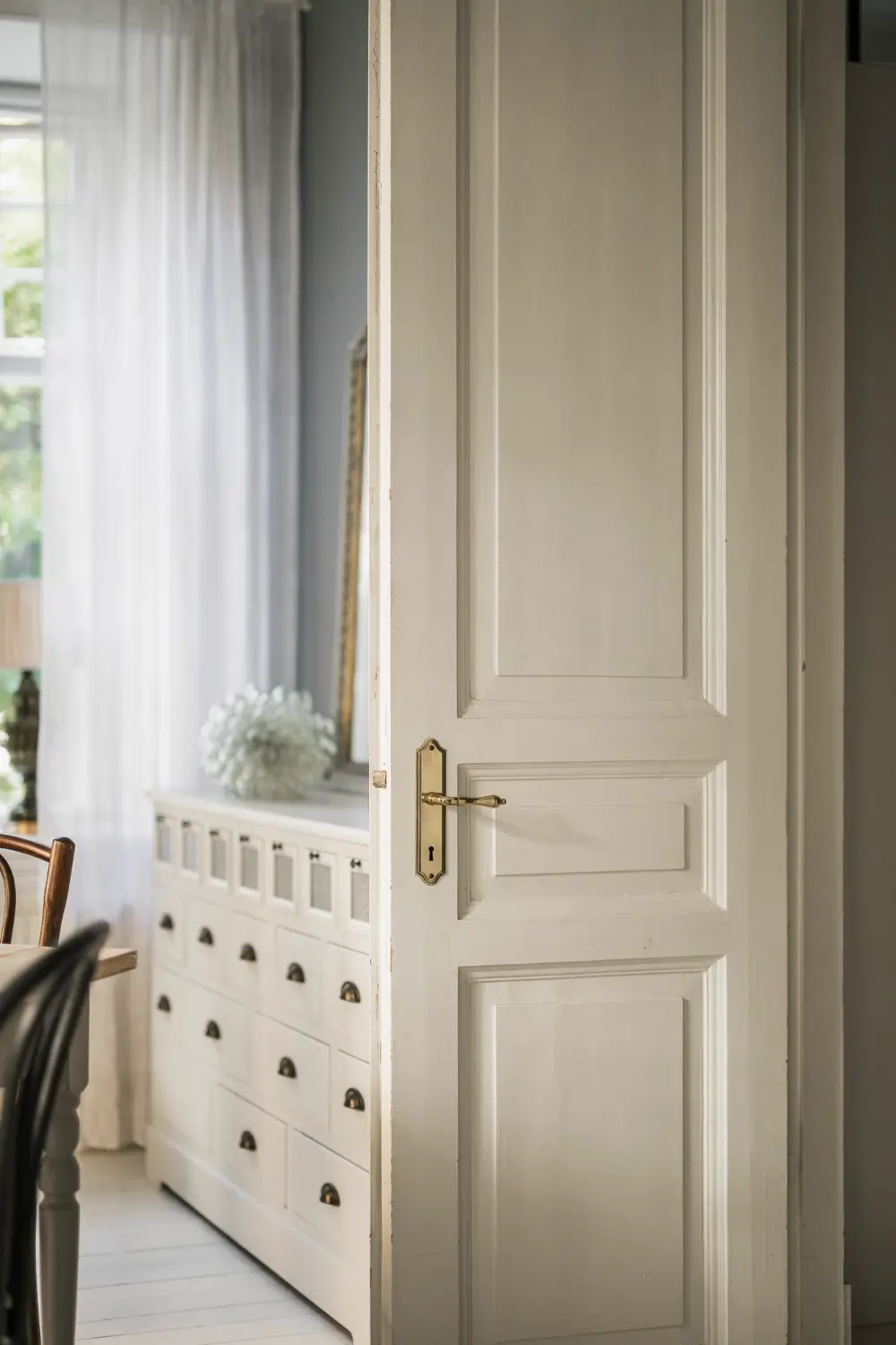 Large Windows, Period Character, and a Charming Kitchen in a Swedish Apartment 30 period-features-thoughtful-updates-scandinavian-apartment-nordroom