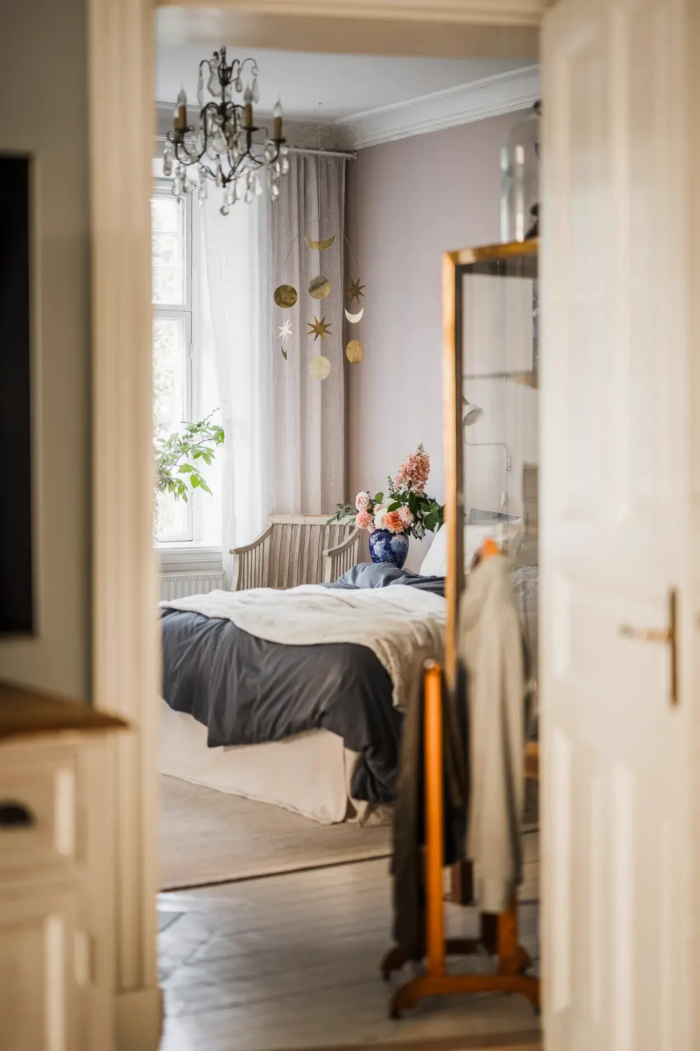 Large Windows, Period Character, and a Charming Kitchen in a Swedish Apartment 32 period-features-thoughtful-updates-scandinavian-apartment-nordroom