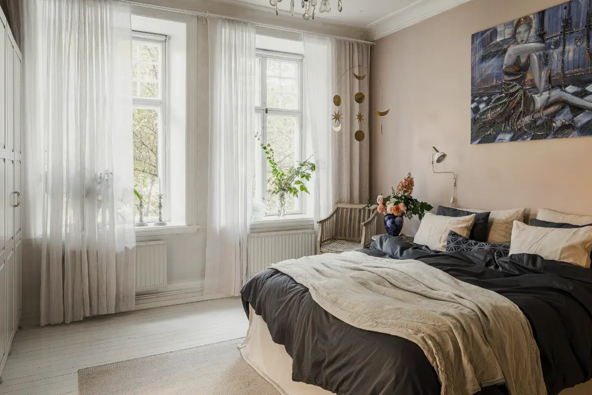 Large Windows, Period Character, and a Charming Kitchen in a Swedish Apartment 33 period-features-thoughtful-updates-scandinavian-apartment-nordroom