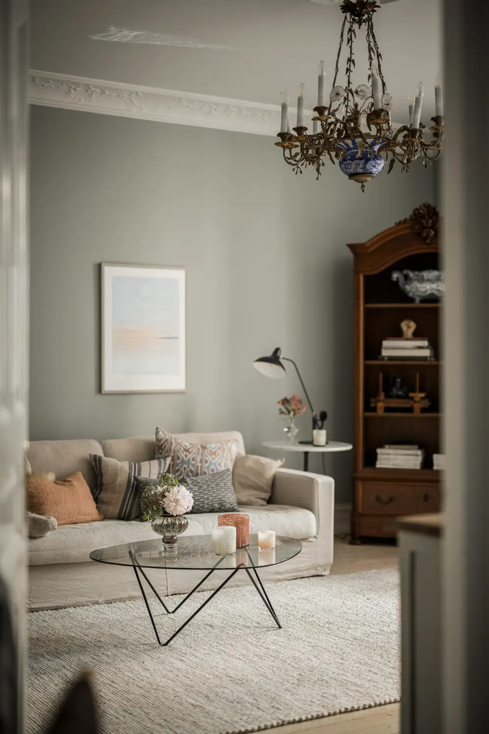 Large Windows, Period Character, and a Charming Kitchen in a Swedish Apartment 8 period-features-thoughtful-updates-scandinavian-apartment-nordroom