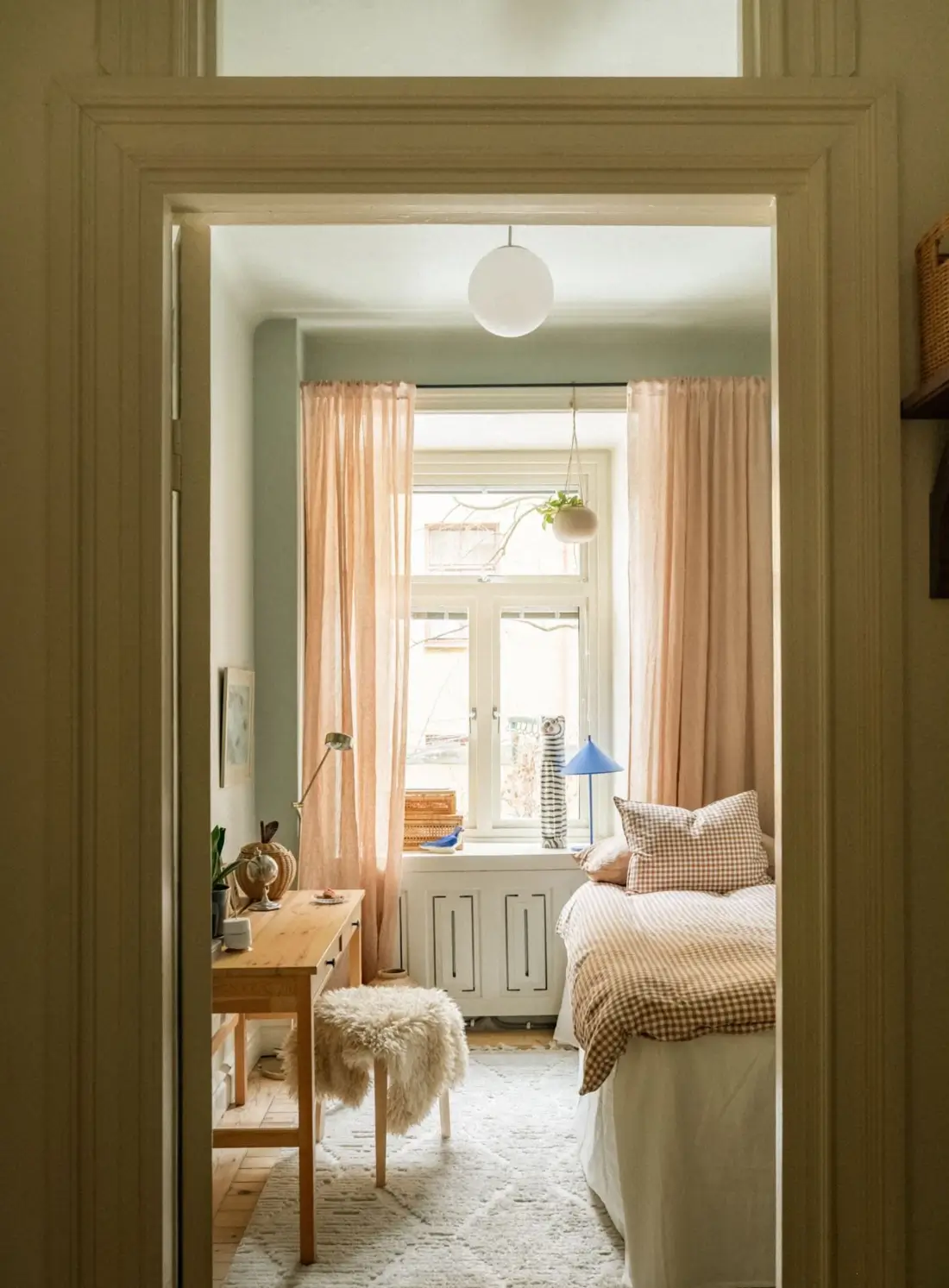 Painted Ceilings and a Light Yellow Kitchen in a Swedish Apartment 20 renovated-late-19th-century-apartment-yellow-kitchen-nordroom