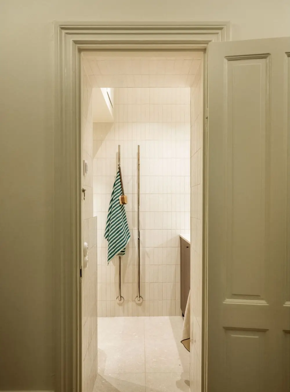 Painted Ceilings and a Light Yellow Kitchen in a Swedish Apartment 26 renovated-late-19th-century-apartment-yellow-kitchen-nordroom