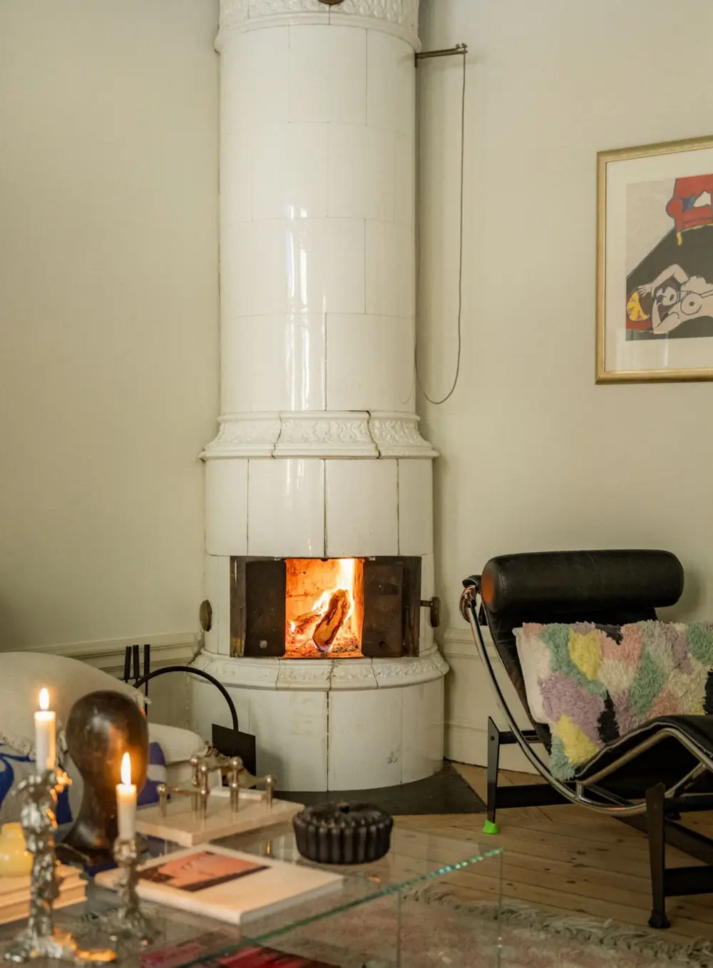 Painted Ceilings and a Light Yellow Kitchen in a Swedish Apartment 3 renovated-late-19th-century-apartment-yellow-kitchen-nordroom