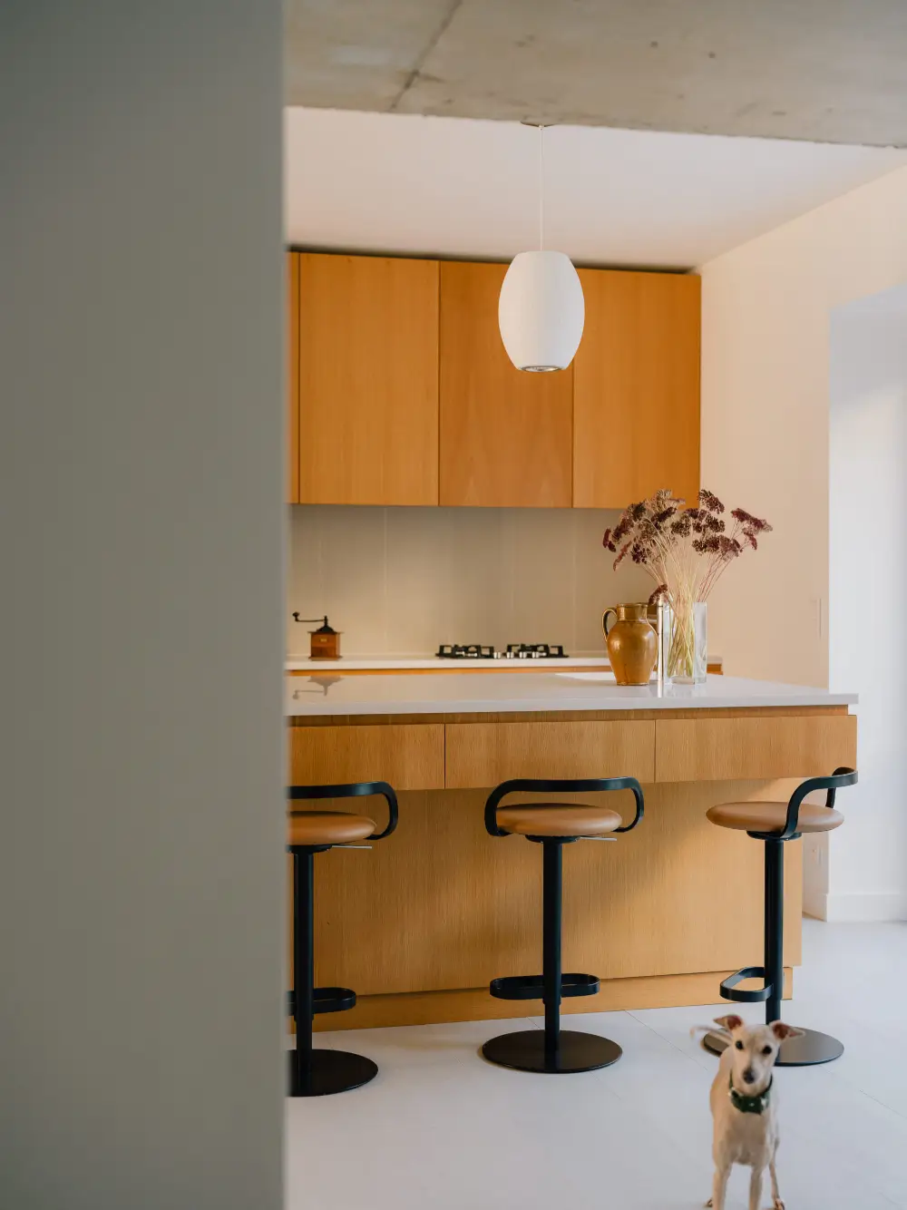 Contemporary Living in A Restored Winemaker’s House in Burgundy 5 restored-old-winemakers-house-france-Atelier-FCA-nordroom