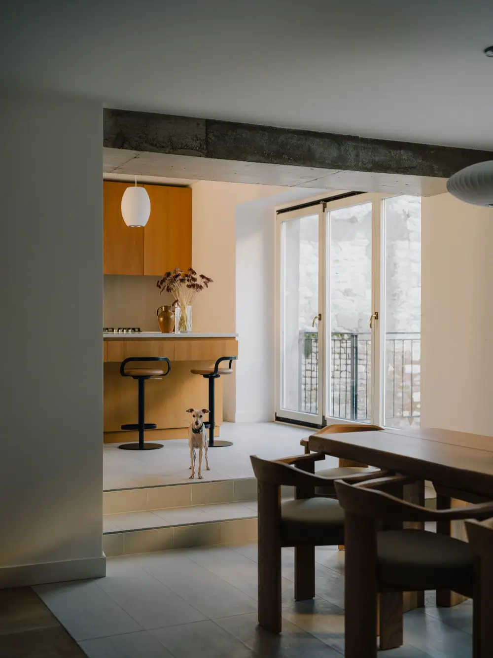 Contemporary Living in A Restored Winemaker’s House in Burgundy 4 restored-old-winemakers-house-france-Atelier-FCA-nordroom