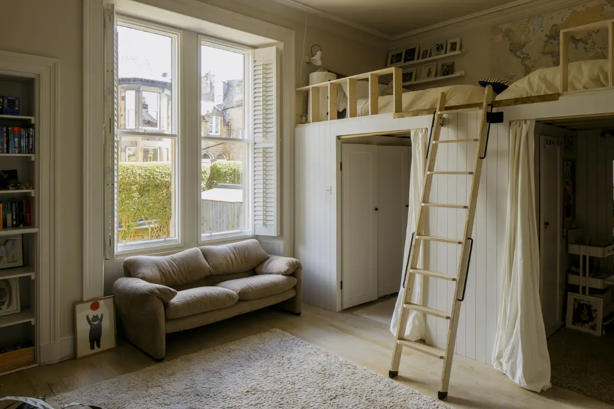 Studio Apartment Layout Ideas: Living Small is Looking Good 40 studio-apartment-layout-loft-area-above-kitchen-nordroom