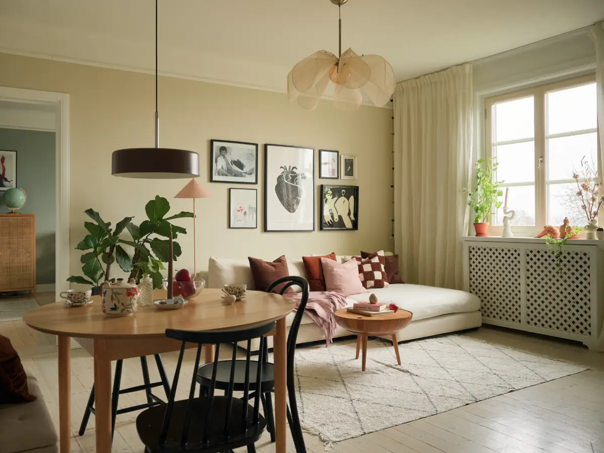 Soft Colors and Magnificent Views in a Stockholm Apartment 1 two-bedroom-stockholm-apartment-spectacular-sea-city-views-nordroom