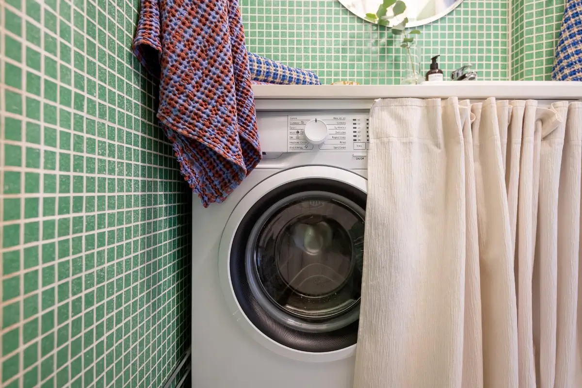Preserved Details and a Warm Yellow Kitchen in a 1920s Apartment 27 yellow-kitchen-light-blue-living-room-ceiling-swedish-apartment