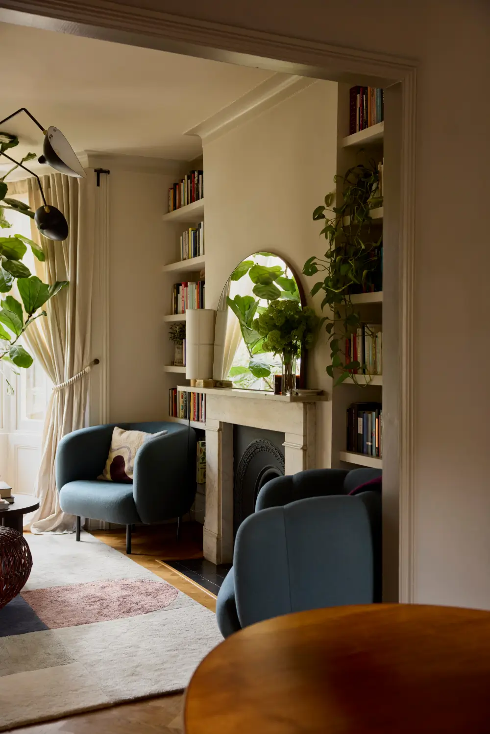 Serene Interiors in a Beautiful Renovated Family Home in London 5 calm-renovated-victorian-terrace-house-london