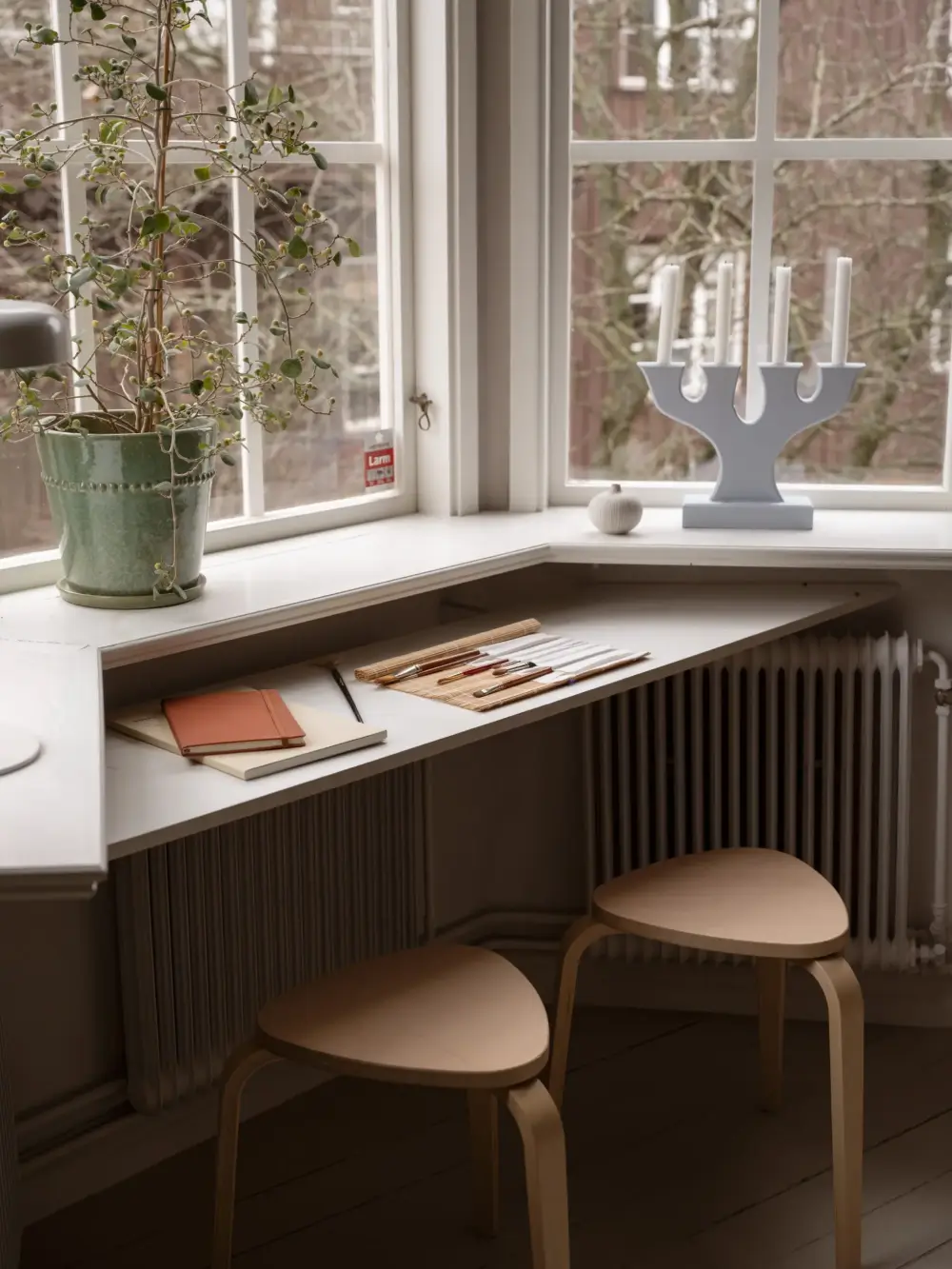 A Period-Style Kitchen is the Heart of the Home in this Swedish Apartment 3 cozy-kitchen-1910s-apartment-sweden-nordroom