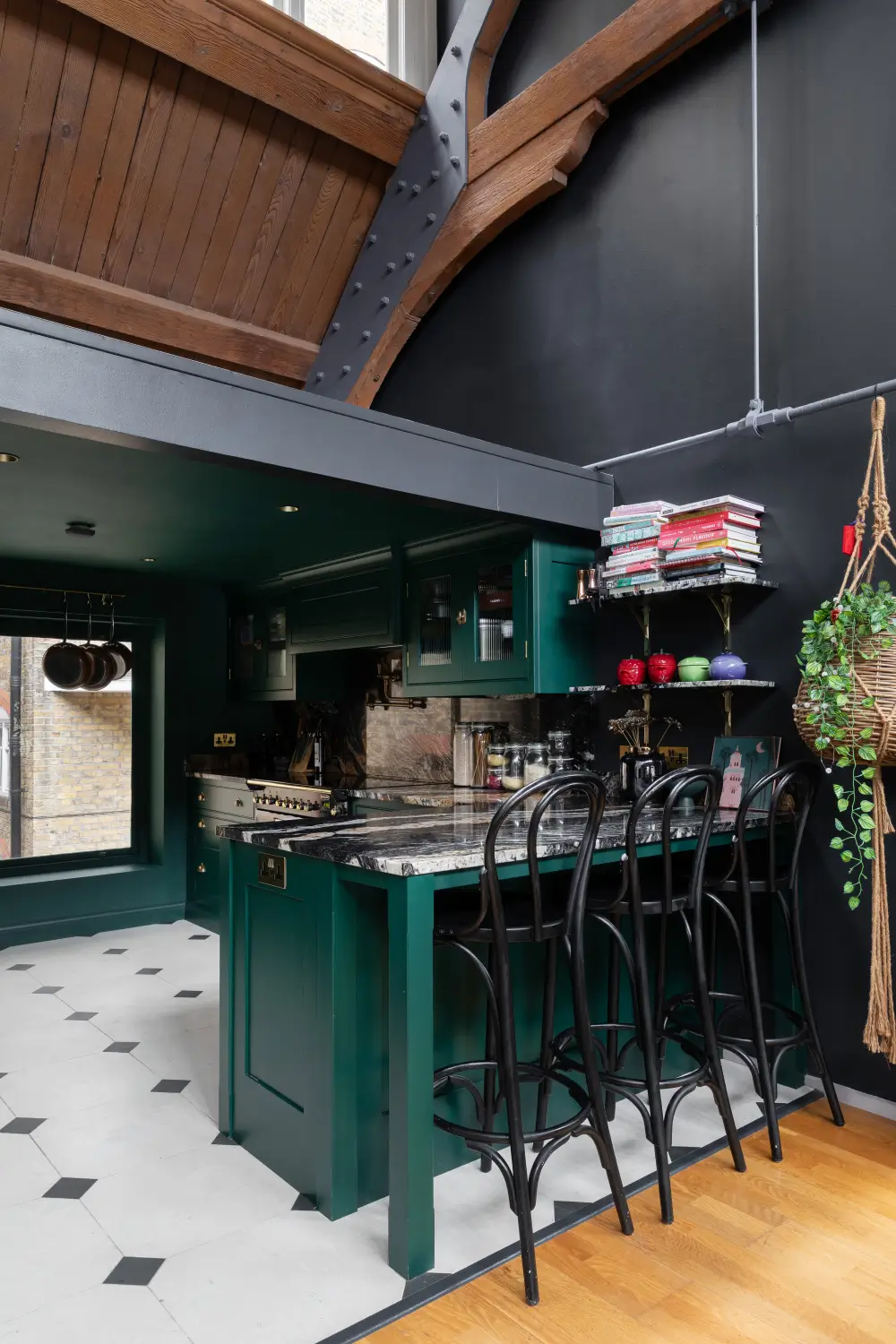 dramatic-london-duplex-exposed-brick-house-of-hackney-wallpapers-nordroom