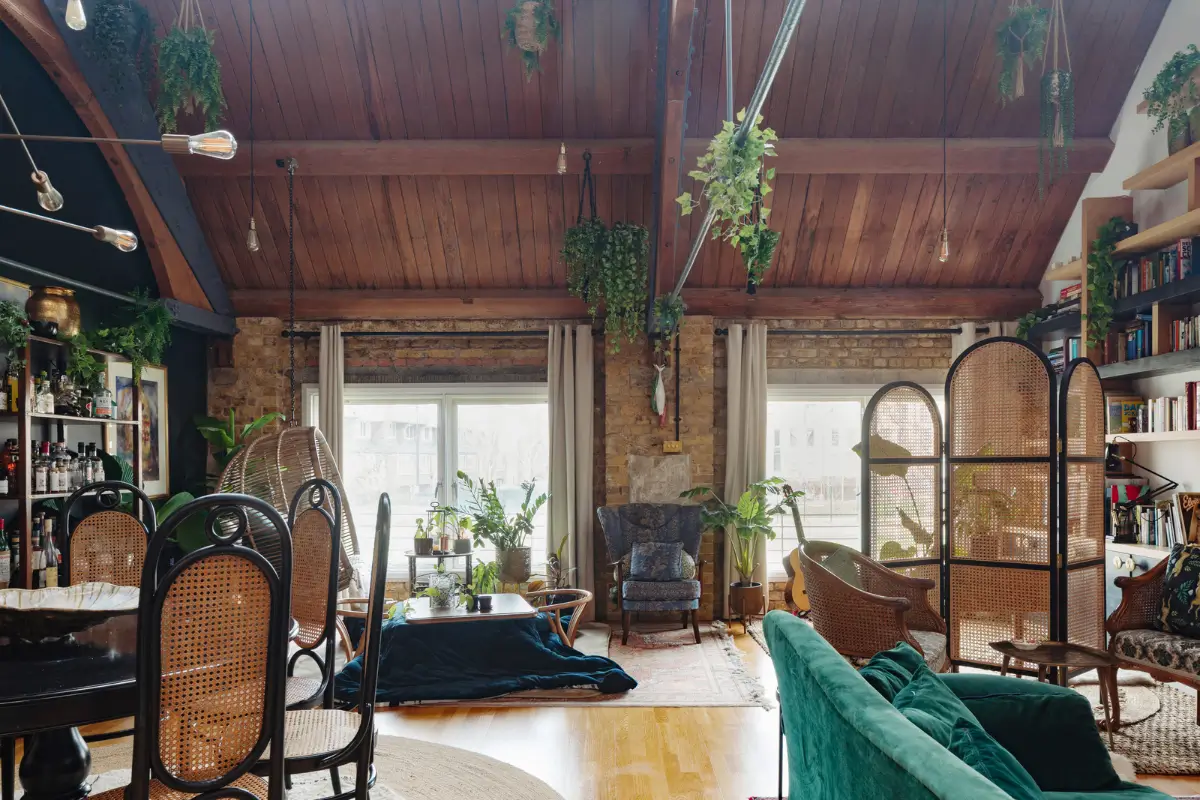 Exposed Brick and Soaring Ceilings in a Unique London Duplex 2 dramatic-london-duplex-exposed-brick-house-of-hackney-wallpapers-nordroom