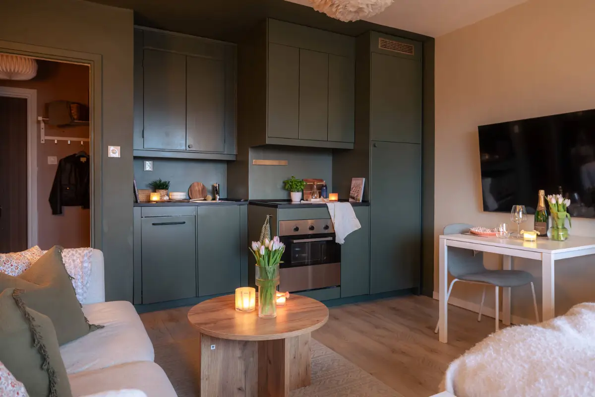 Studio Apartment Layout Ideas: Living Small is Looking Good 17 layout studio apartment nordroom Studio Apartment Layout Ideas: Living Small is Looking Good