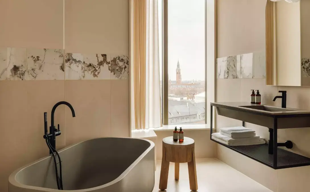 11 New Hotels in Denmark That Should Be On Your Radar in 2026 4 locke-copenhagen-bathroom-hotels-denmark-nordroom