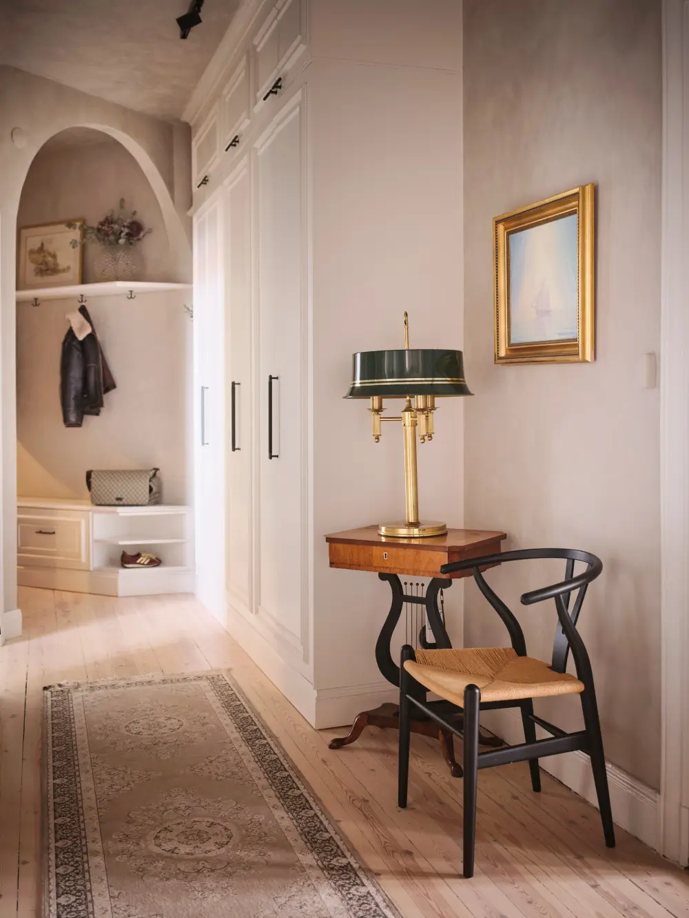 A Spacious Turn-of-the-Century Apartment Painted in Pink, Beige, and Green Tones 31 pink-green-beige-tones-spacious-turn-of-the-century-apartment-stockholm-nordroom