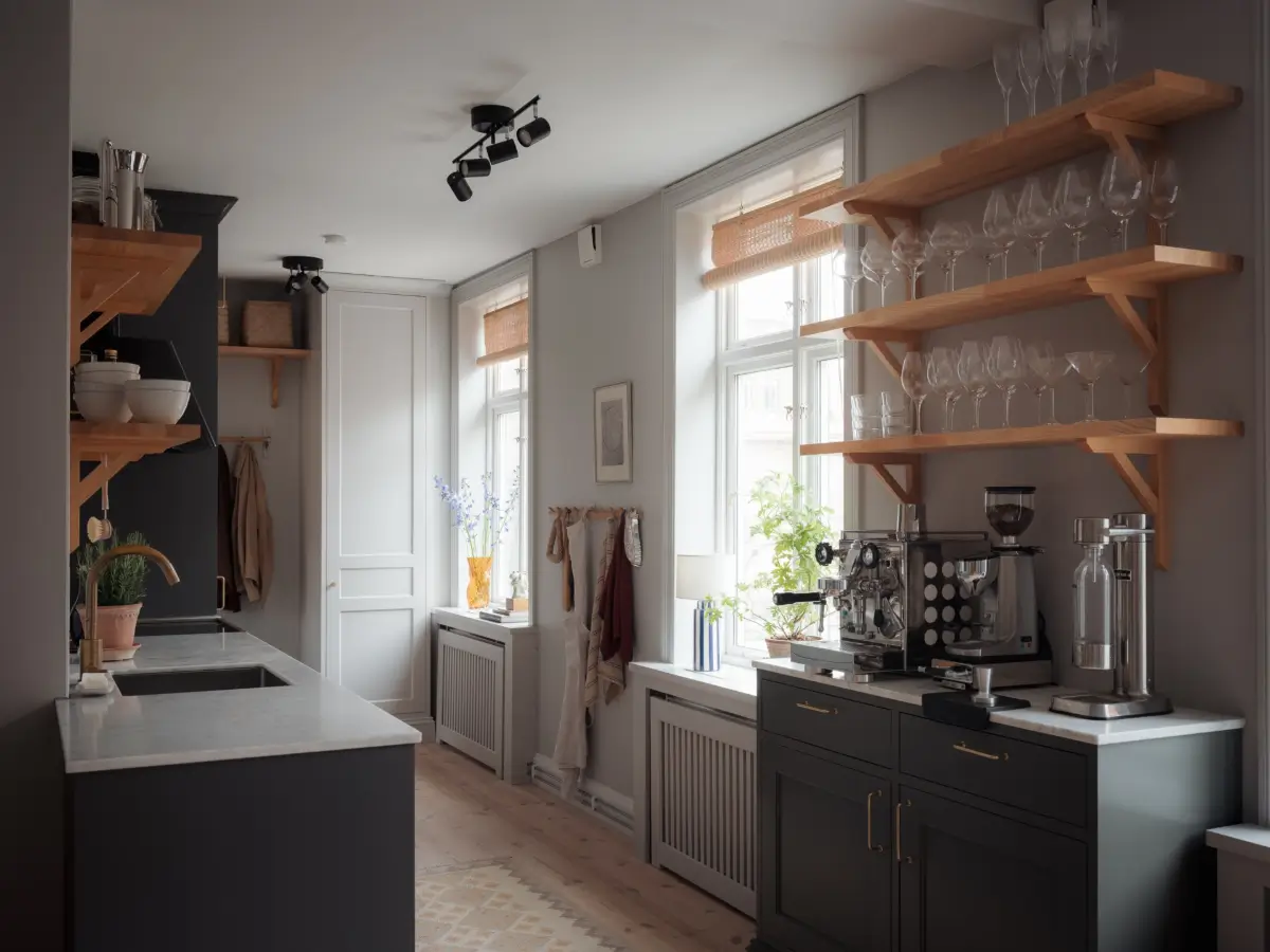 A Serene Duplex Apartment Pairs Period Elements with Modern Comforts 6 renovated-19th-century-duplex-apartment-sweden-nordroom