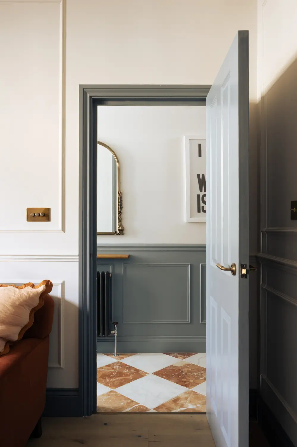 Blue Bespoke Joinery and a Light Pink Kitchen in a Reimagined Victorian Home 6 renovated-victorian-house-light-pink-kitchen-loft-extension-nordroom