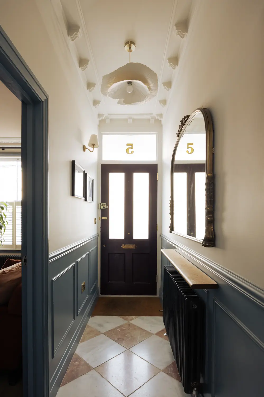 Blue Bespoke Joinery and a Light Pink Kitchen in a Reimagined Victorian Home 7 renovated-victorian-house-light-pink-kitchen-loft-extension-nordroom