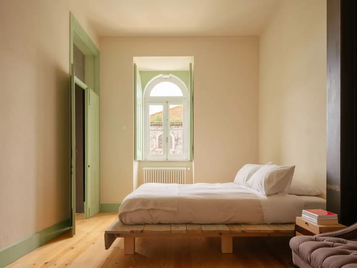 A Restored 19th-Century House in Portugal with Apple Green Color Accents 15 restored-19th-century-house-portugal-nordroom