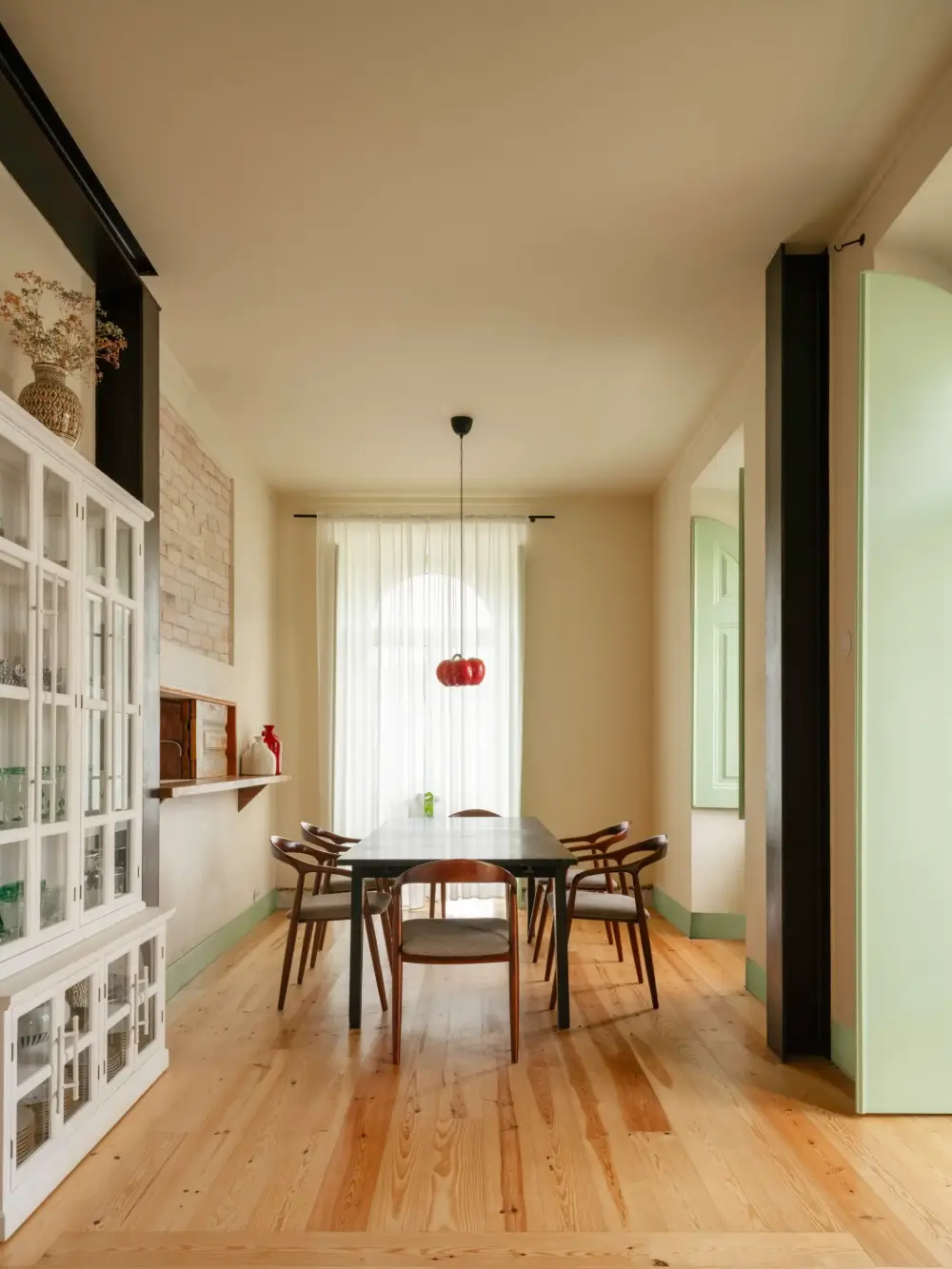 A Restored 19th-Century House in Portugal with Apple Green Color Accents 9 restored-19th-century-house-portugal-nordroom
