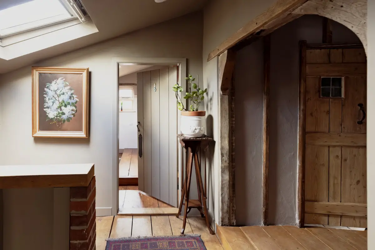 A 19th-Century Old Bank House is a Cozy and Rustic Family Home 17 restored-former-bank-house-england