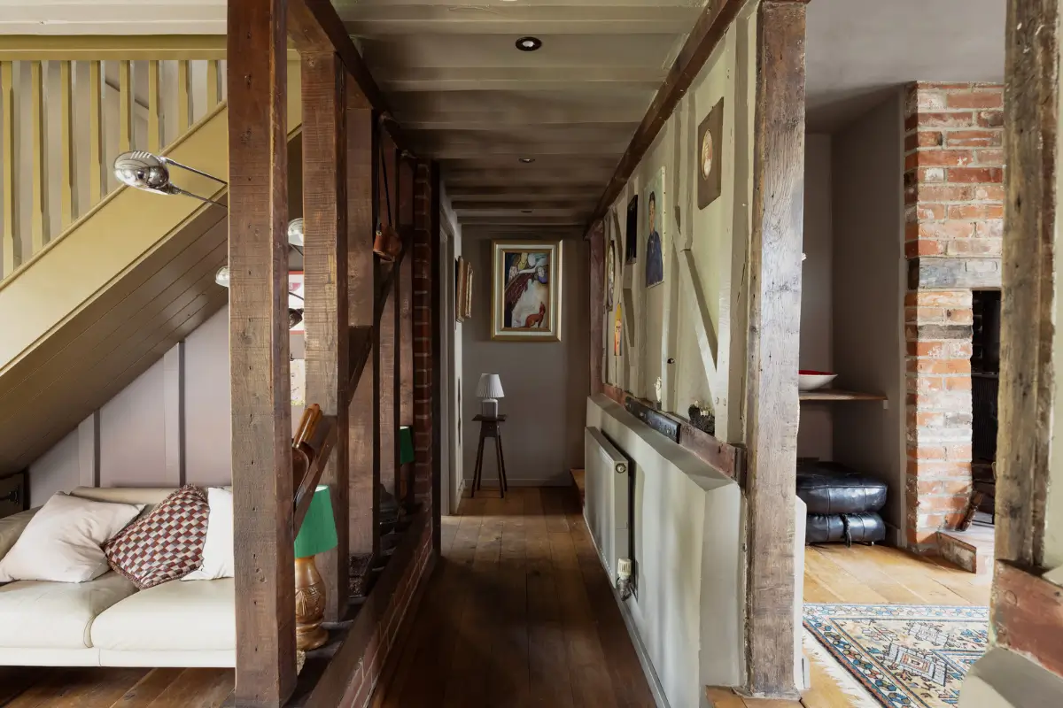 A 19th-Century Old Bank House is a Cozy and Rustic Family Home 13 restored-former-bank-house-england