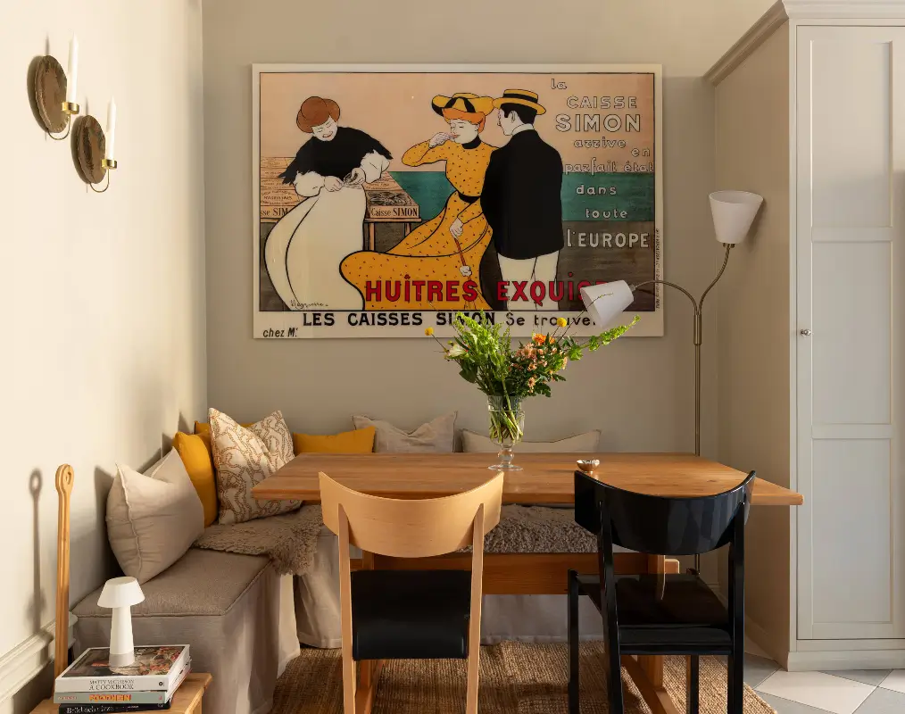 A Spacious Kitchen and Dining Area in a Serene Stockholm Apartment 16 serene-renovated-apartment-large-kitchen-nordroom