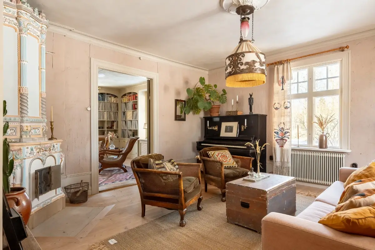Historic Charm in a Beautiful, Restored Early 20th-Century Swedish Home 3 spacious-early-20th-century-villa-south-sweden