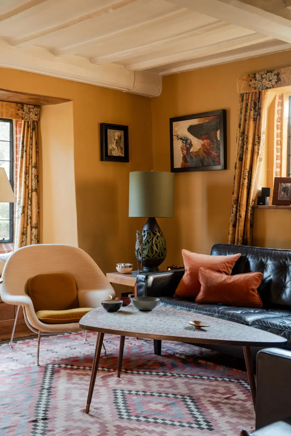 A Mint-Green Kitchen in a 16th-Century English Country House 4 16th-century-country-house-england