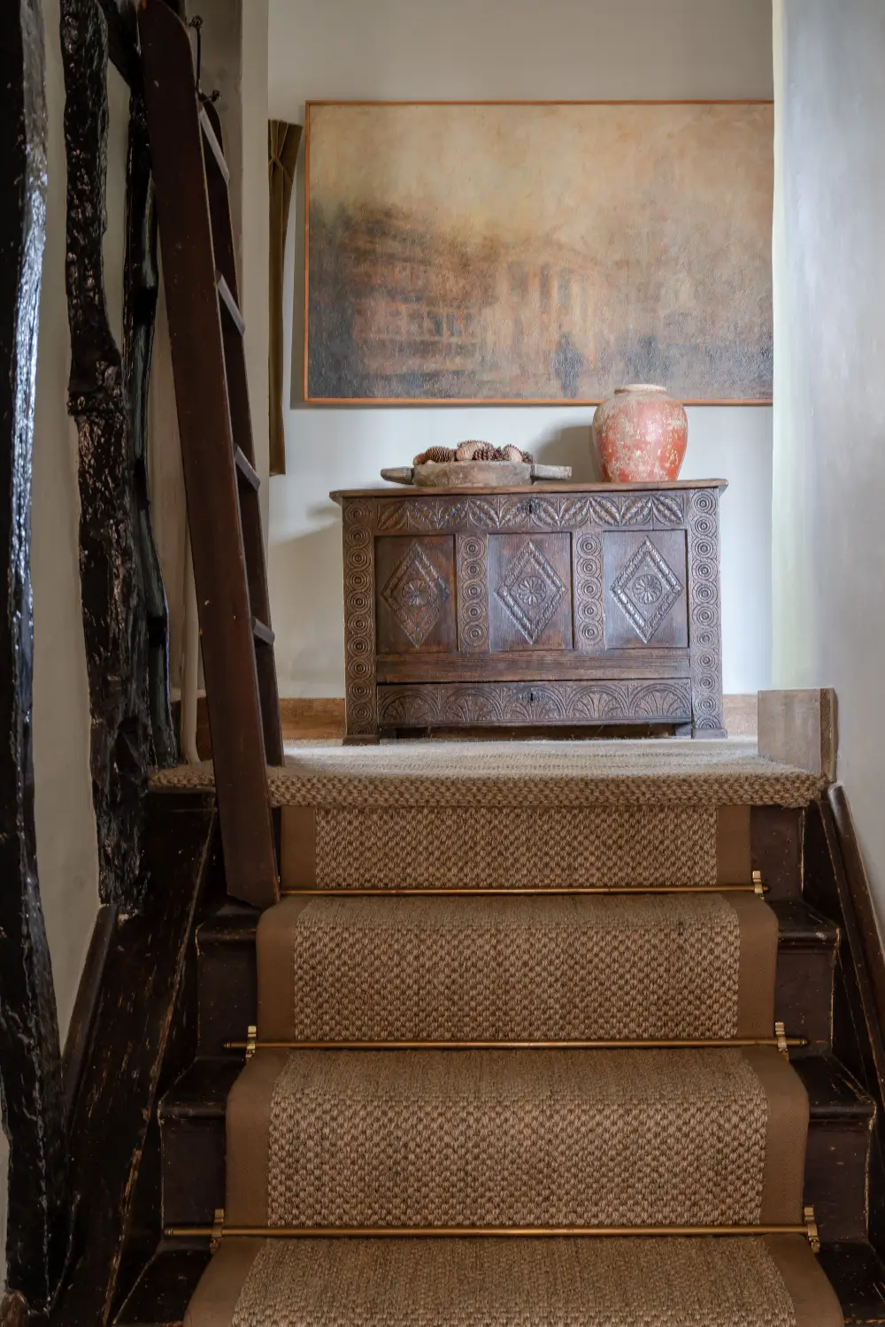 A Mint-Green Kitchen in a 16th-Century English Country House 12 16th-century-country-house-england