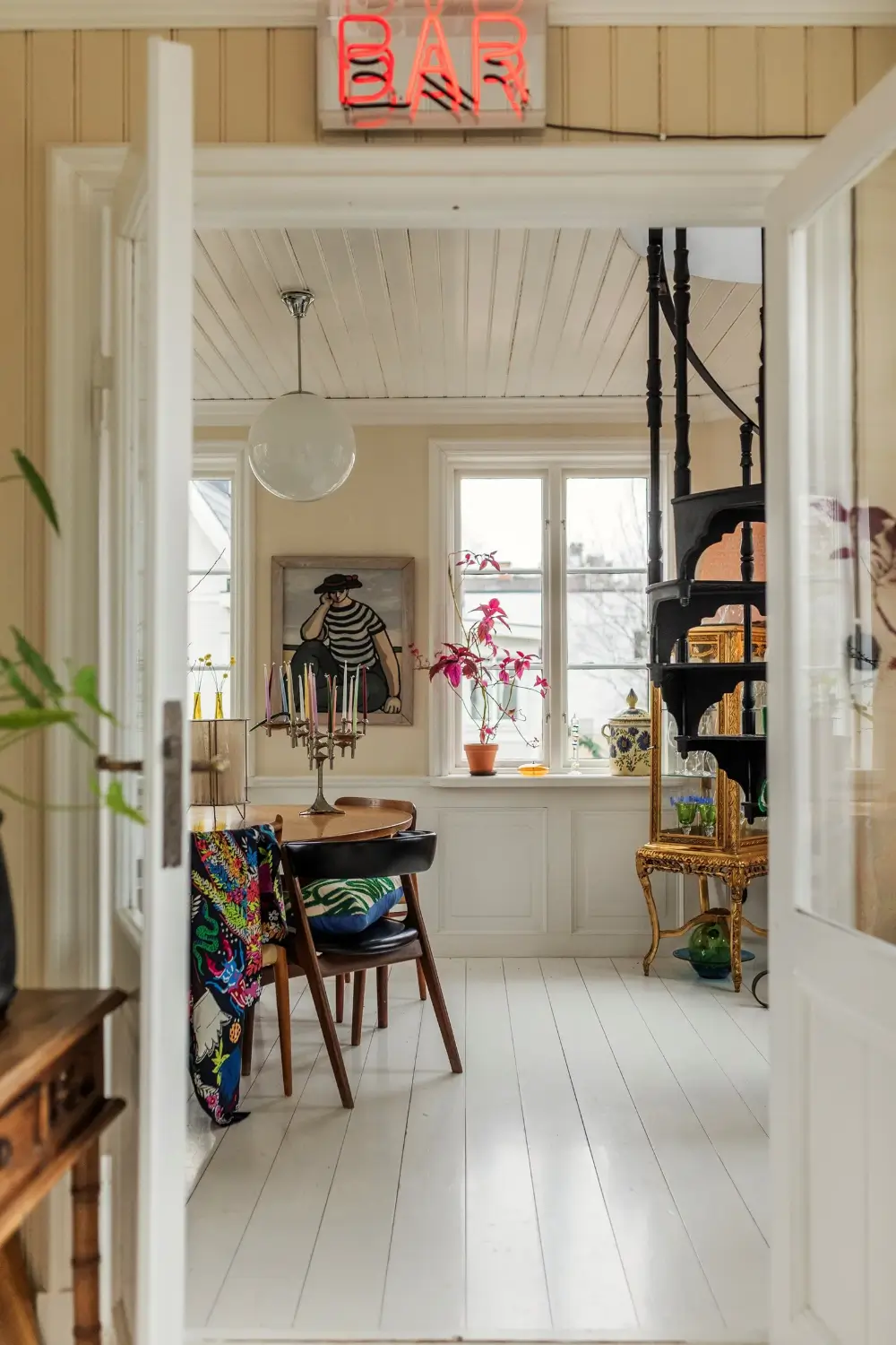 A Characteristic Swedish Family Home with a Tower Room 18 charming-swedish-family-home-tower-room-nordroom