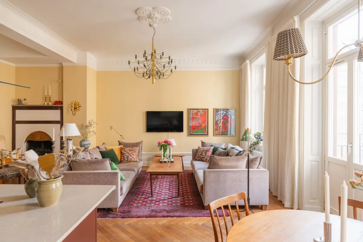 A Warm Color Scheme in a Classic Turn-of-the-Century Apartment 9 classic-turn-of-the-century-apartment-stockholm-nordroom