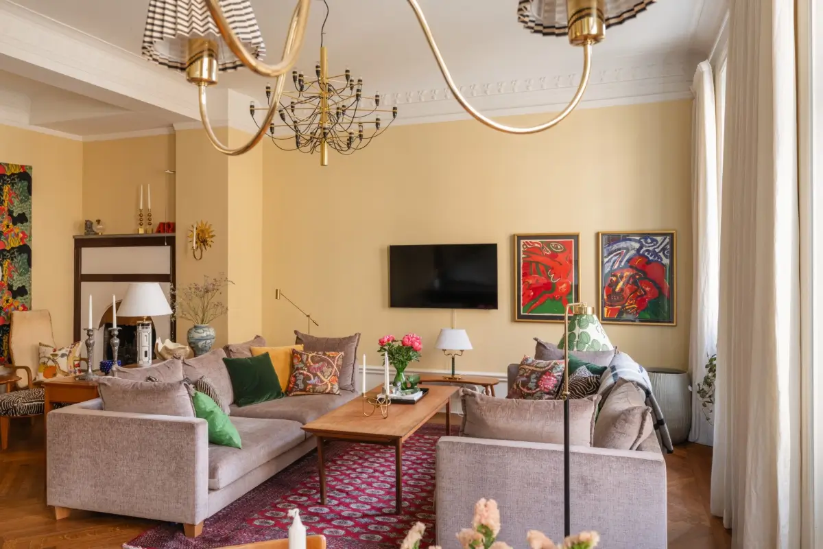 A Warm Color Scheme in a Classic Turn-of-the-Century Apartment 6 classic-turn-of-the-century-apartment-stockholm-nordroom