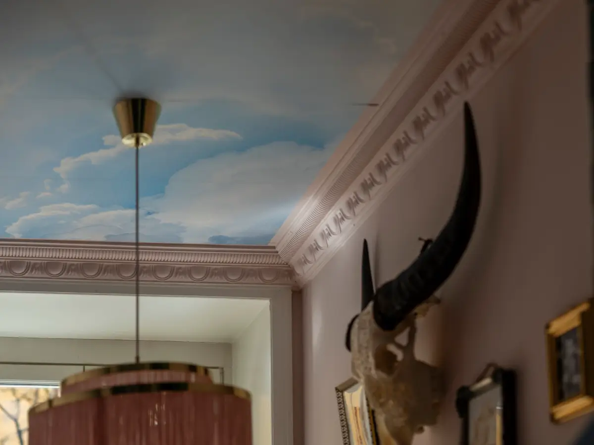 A Stockholm Apartment Color-Drenched in Green, Pink, and Blue Tones 9 cozy-colorful-turn-of-the-century-apartment-stockholm-nordroom