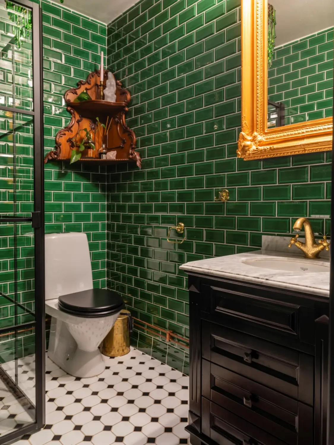 A Stockholm Apartment Color-Drenched in Green, Pink, and Blue Tones 32 cozy-colorful-turn-of-the-century-apartment-stockholm-nordroom