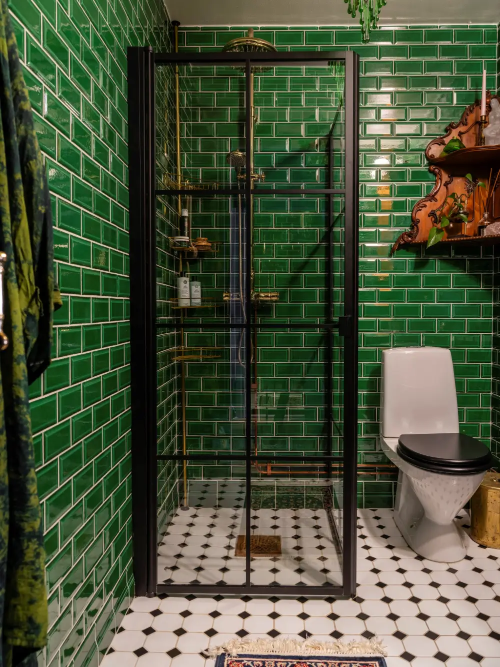 A Stockholm Apartment Color-Drenched in Green, Pink, and Blue Tones 33 cozy-colorful-turn-of-the-century-apartment-stockholm-nordroom