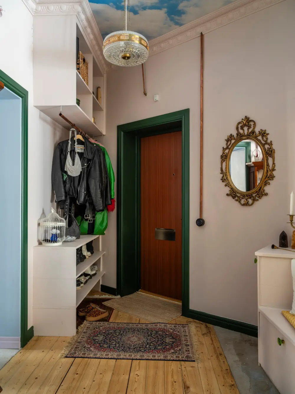 A Stockholm Apartment Color-Drenched in Green, Pink, and Blue Tones 37 cozy-colorful-turn-of-the-century-apartment-stockholm-nordroom