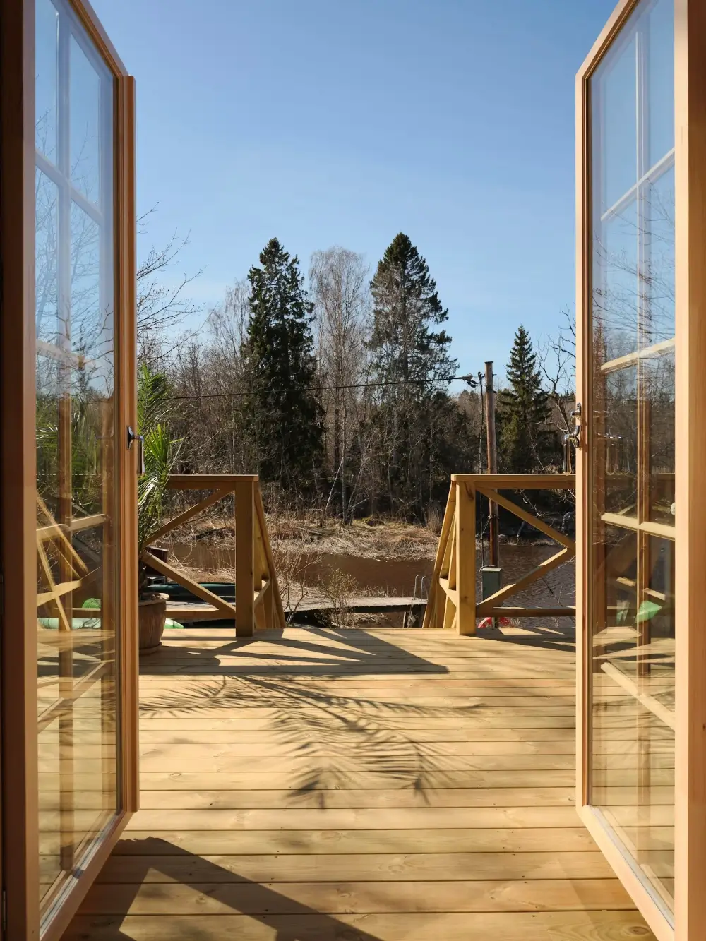 A Cozy Wooden Guest House with a Brick Floor at a Swedish Country Estate 27 cozy-guesthouse-stone-floor-wallpaper-swedish-island-home-nordroom