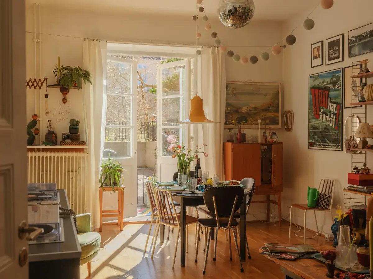 An Eclectic Family Apartment with a Private Patio Terrace 1 cozy-personal-1920s-family-apartment-stockholm-nordroom