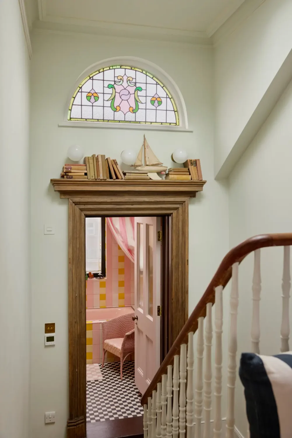 Floral Textiles, Period Details, and a Garden Oasis in a London Family Home 27 edwardian-london-townhouse-garden-oasis-buchanan-studio