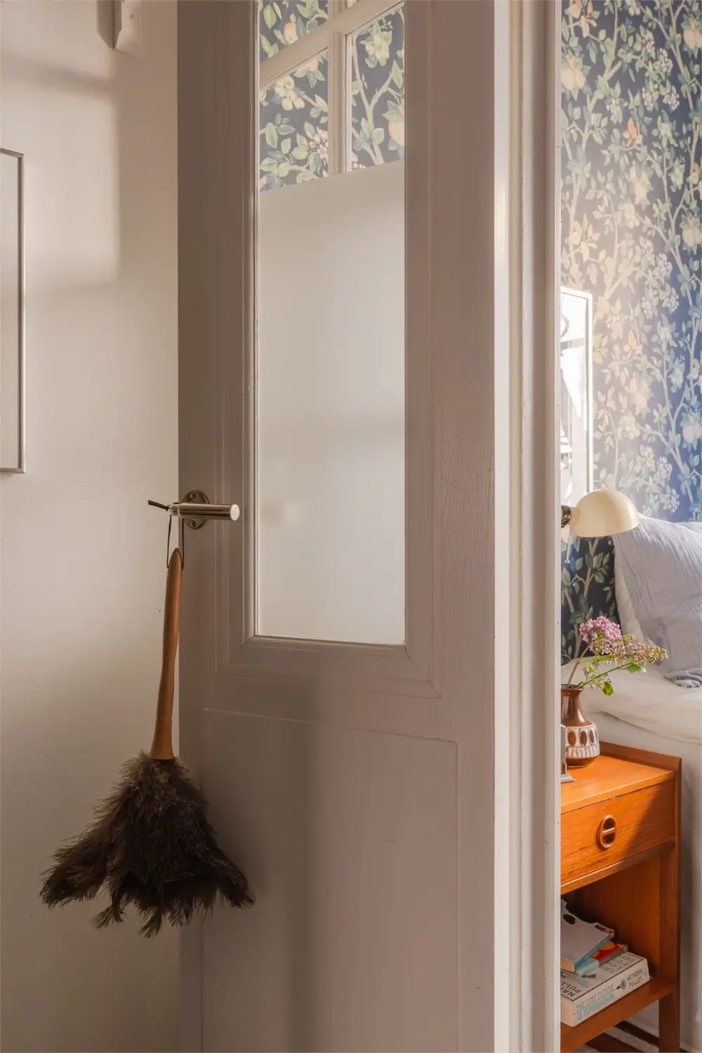 Floral Wallpaper in a Ground Floor 1930s Apartment in Stockholm 25 floral-wallpaper-ground-floor-stockholm-apartment-nordroom