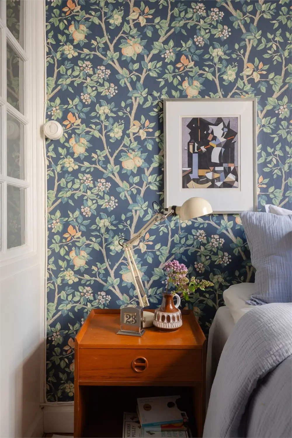 Floral Wallpaper in a Ground Floor 1930s Apartment in Stockholm 28 floral-wallpaper-ground-floor-stockholm-apartment-nordroom