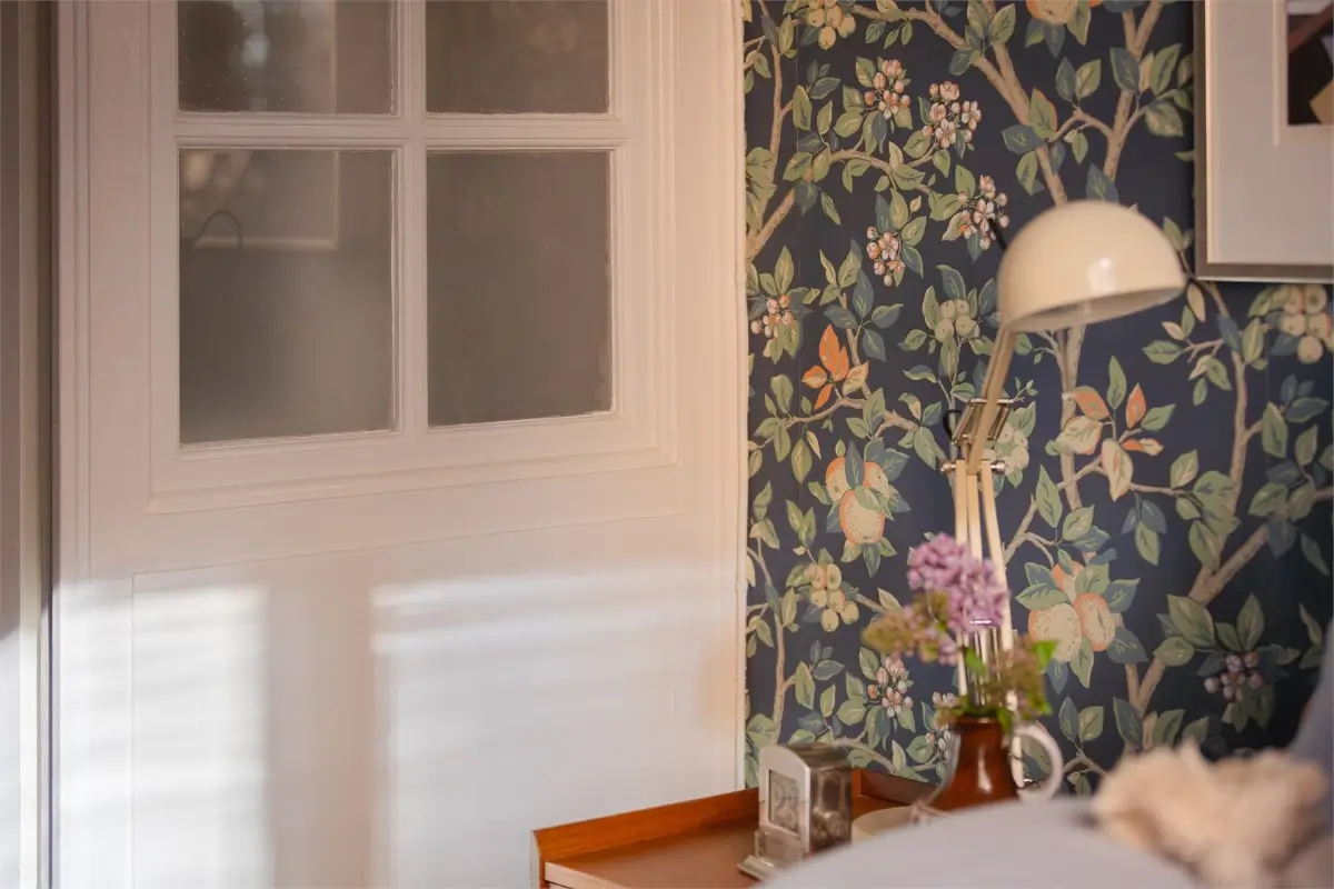 Floral Wallpaper in a Ground Floor 1930s Apartment in Stockholm 29 floral-wallpaper-ground-floor-stockholm-apartment-nordroom