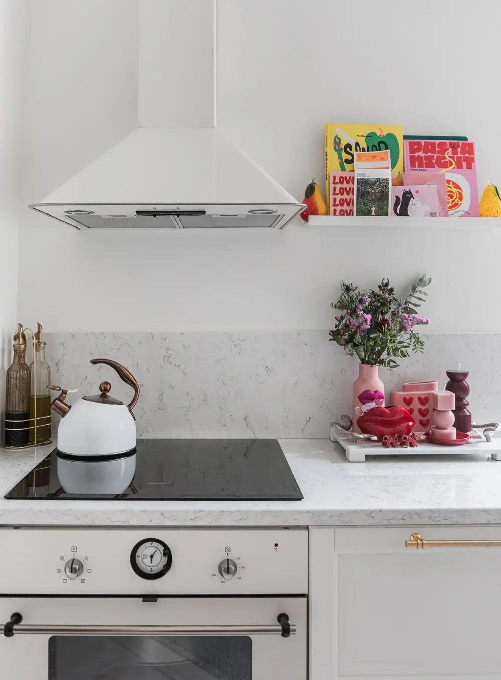 Whimsical Decor and Vibrant Color Accents in a Malmö Apartment 7 kitchen-detail