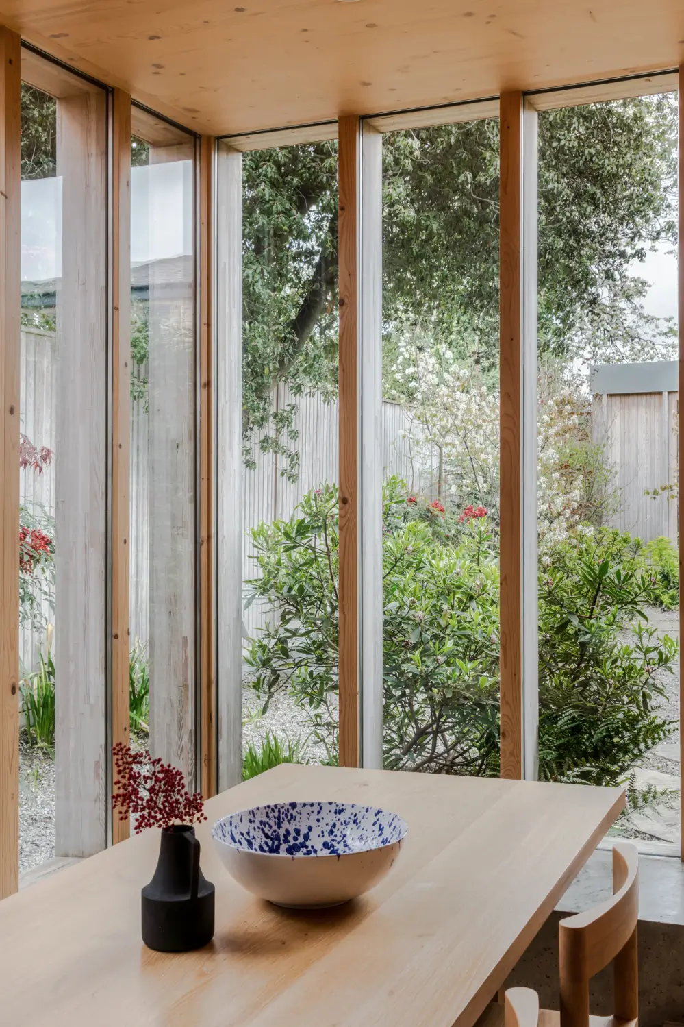 Spruce, Polished Concrete, and Terrazzo in an Architect-Designed London Home 3 modern-london-house-spruce-interiors-lush-garden